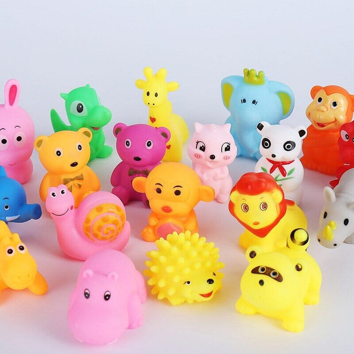 10PCS Cute Animals Swimming Water Toy Set