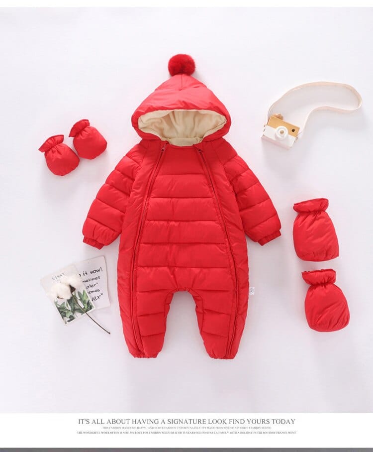 Snuggish  Winter Children Boys & Girls Jumpsuit Baby Romper