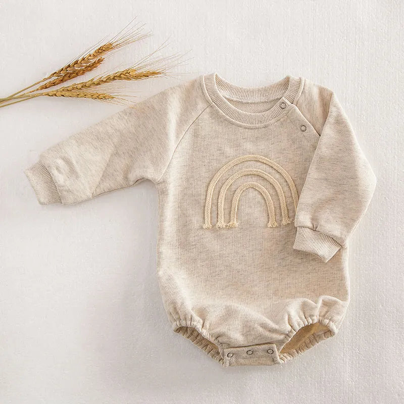 Casual Baby Rompers Long Sleeve