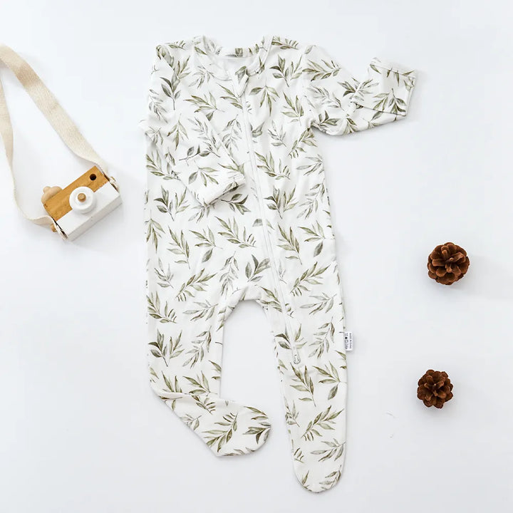 Baby Romper/Jumpsuit Pajamas Bamboo Cotton