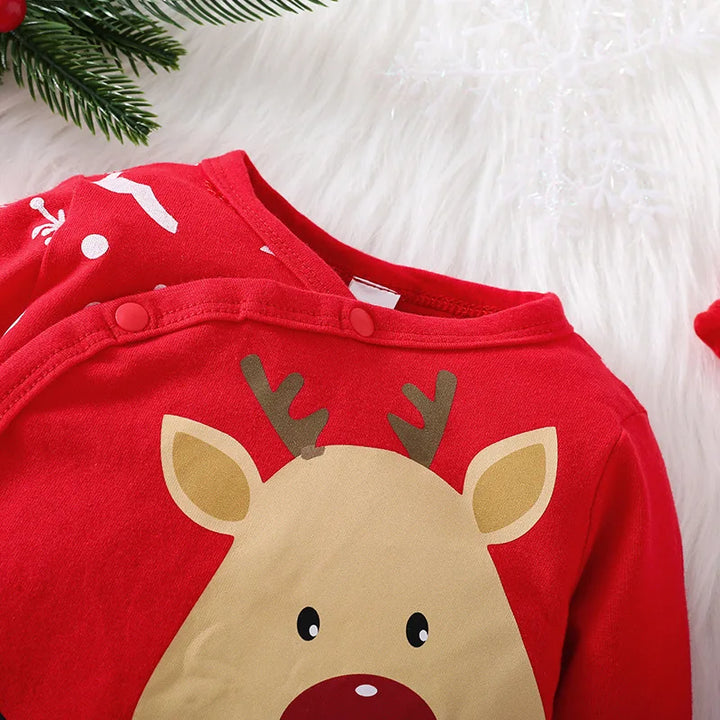 Snuggish Baby Christmas Rompers