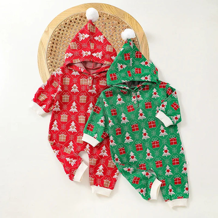 Snuggish Newborn Christmas Pajamas