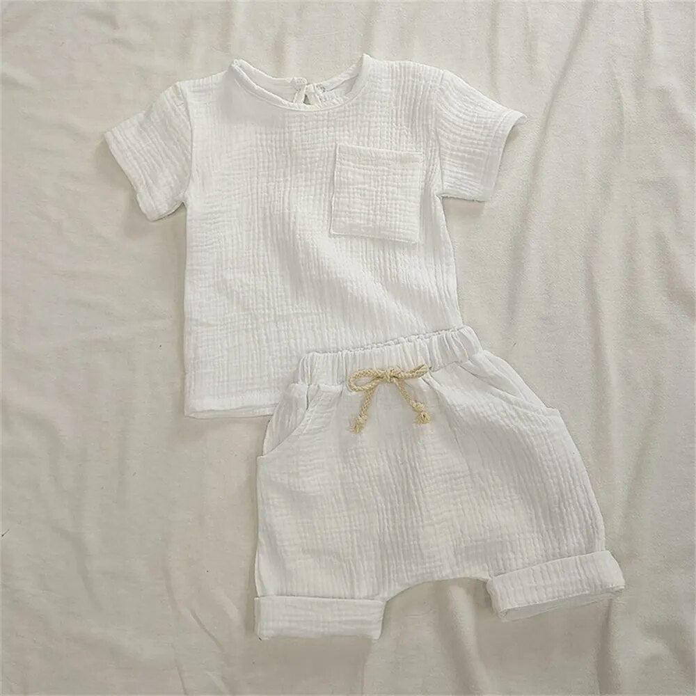 Baby Casual Set in Organic Cotton