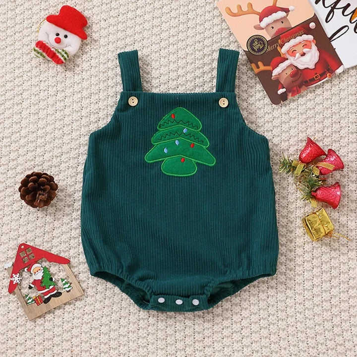 Snuggish Baby Christmas Triangle Romper