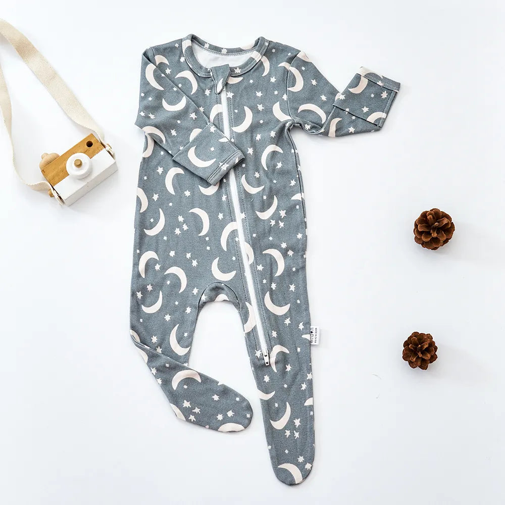 Baby Romper/Jumpsuit Pajamas Bamboo Cotton