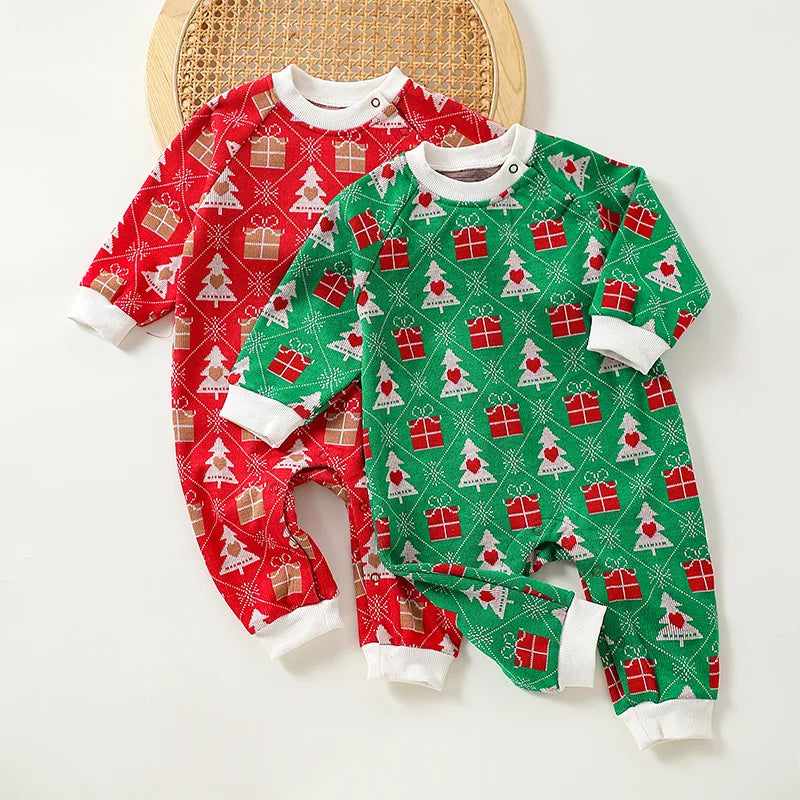 Snuggish Newborn Christmas Pajamas