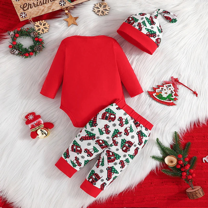 Snuggish 3Pcs Christmas Baby Clothes