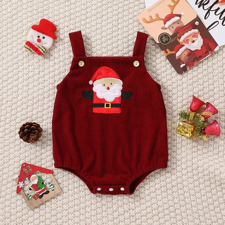 Snuggish Baby Christmas Triangle Romper