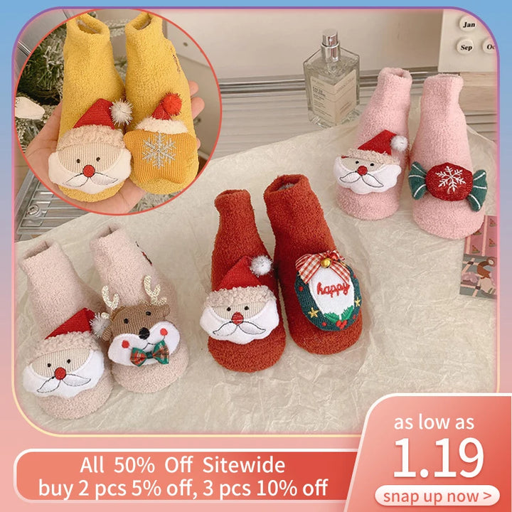 Snuggish Baby Cozy Christmas Socks