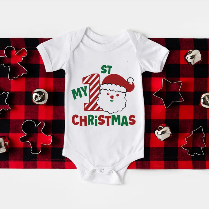 Snuggish My 1st Christmas Baby Bodysuit