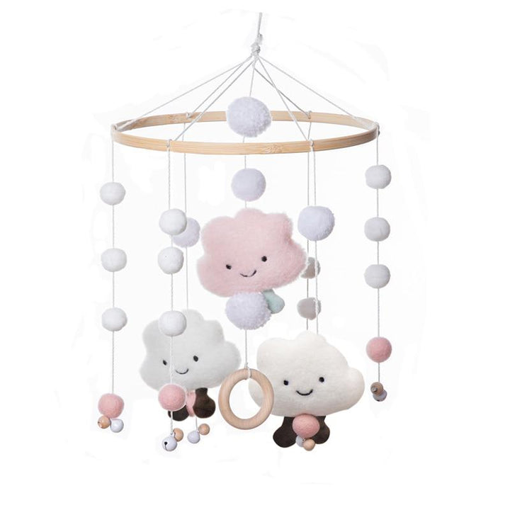 Baby Crib Mobile Cotton & Wood