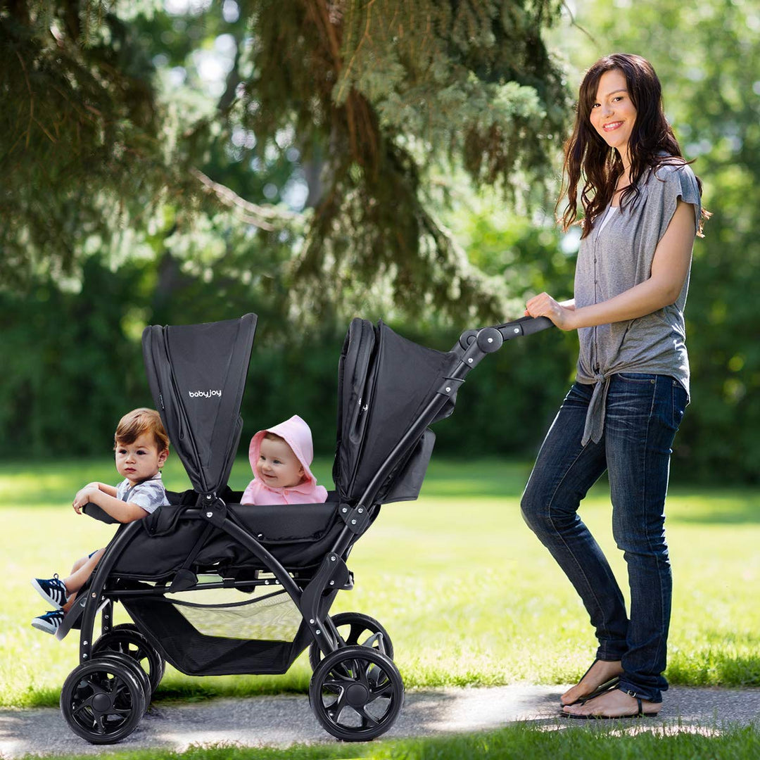 Baby Twin Baby Stroller For Two Babies