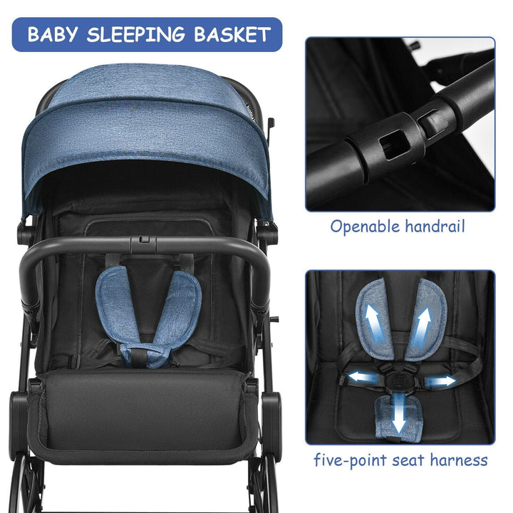 Baby-Joy Fly&Go™ Light-weight Baby Stroller I Perfect Travel Baby Pram or Stroller