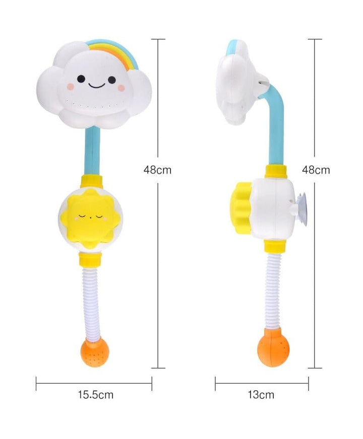 Cloud Bath Toy with Adjustable Neck