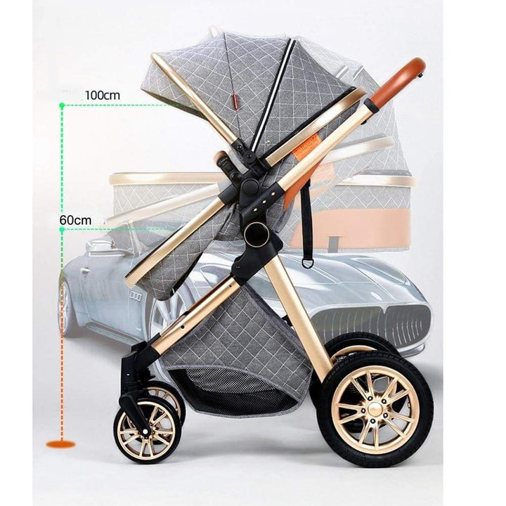 ComfyBaby™ 3 in 1 Baby Pram or Stroller