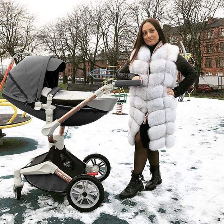 Hot Mom™ Luxurious 360° 2 in 1 Baby Stroller