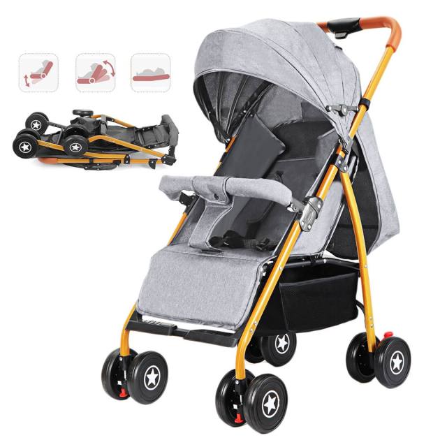 Missbaby™ Adjustable Baby Stroller For Infant and Toddlers