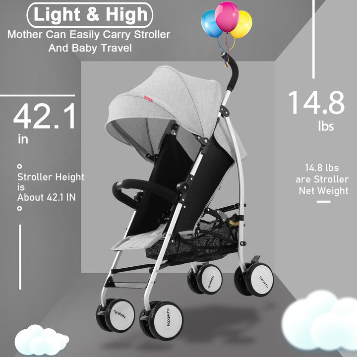 CynaBaby™ New Variant Light-Weight Baby Stroller