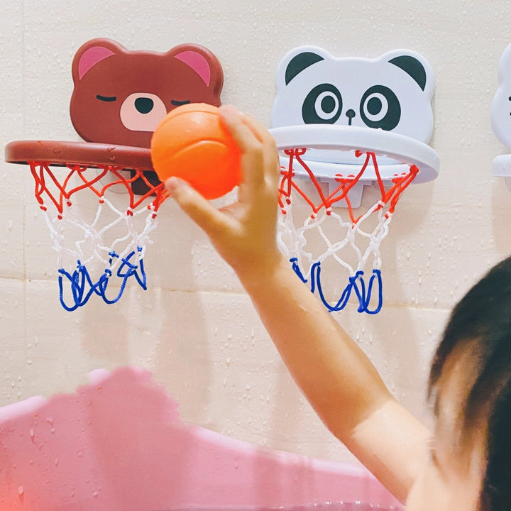 Shooting Basketball With 3 Balls Bath Toy