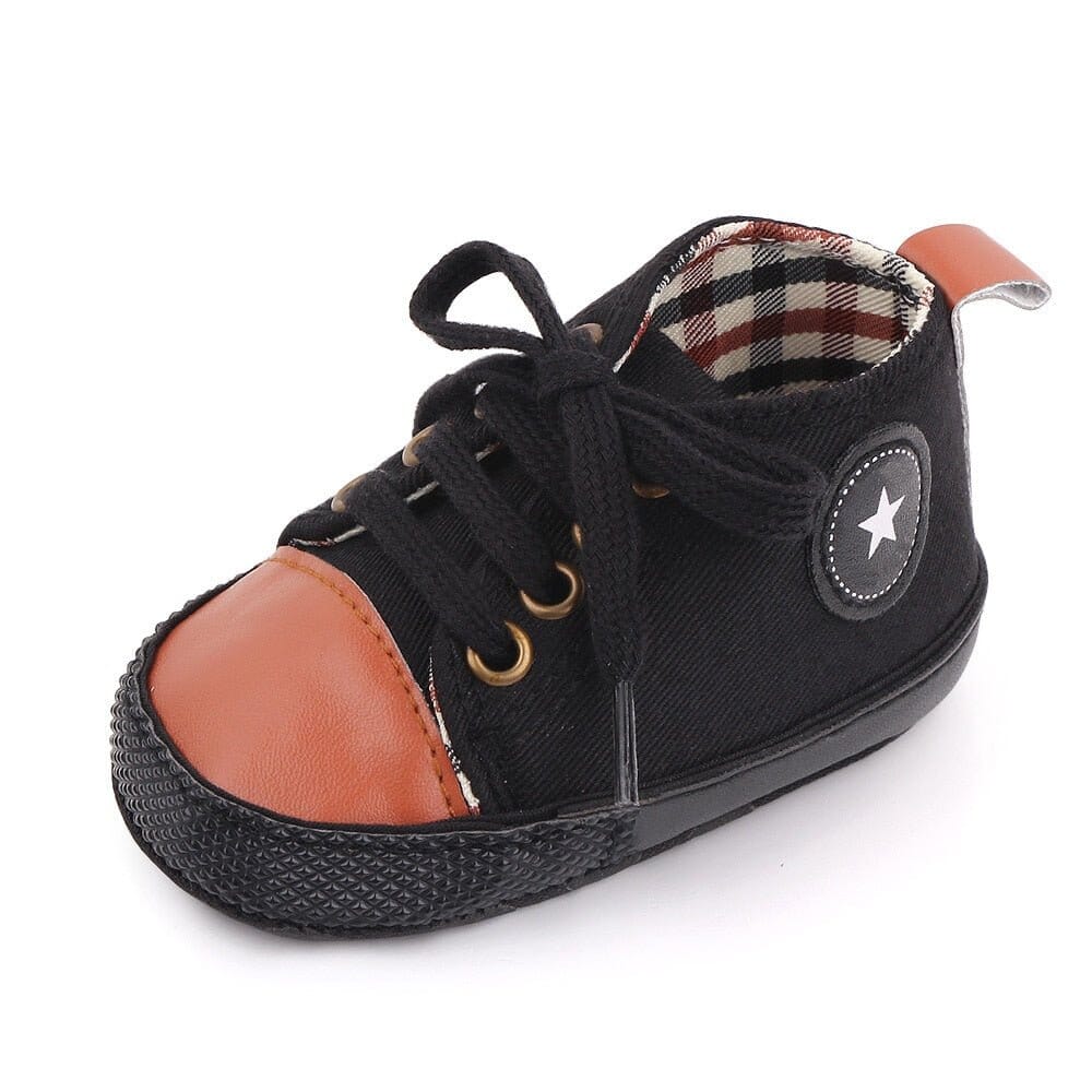 Stylish Newborn Canvas Shoes For Baby Boy